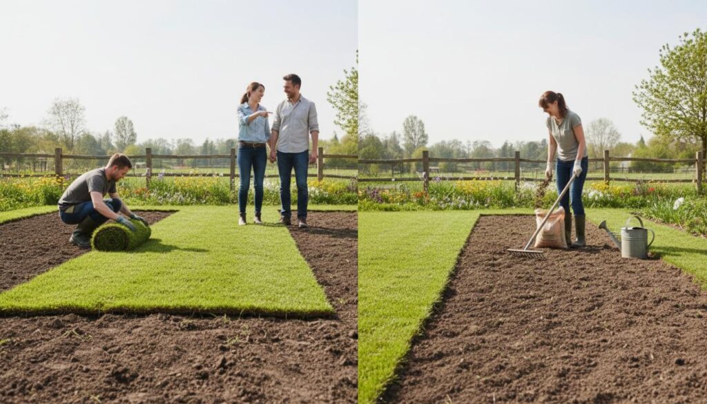 Rullegræs vs såning